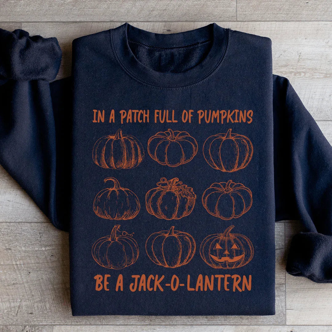 Patch Full Of Pumpkins Sweatshirt