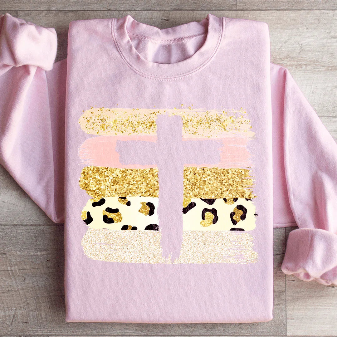 Pink Cross Sweatshirt
