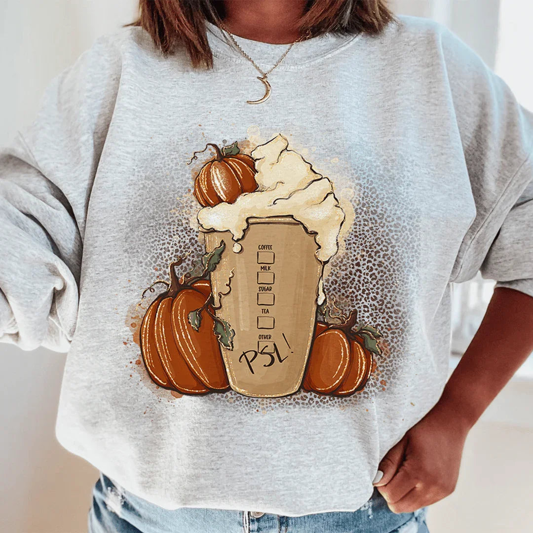 Pumpkin Spice Latte Sweatshirt