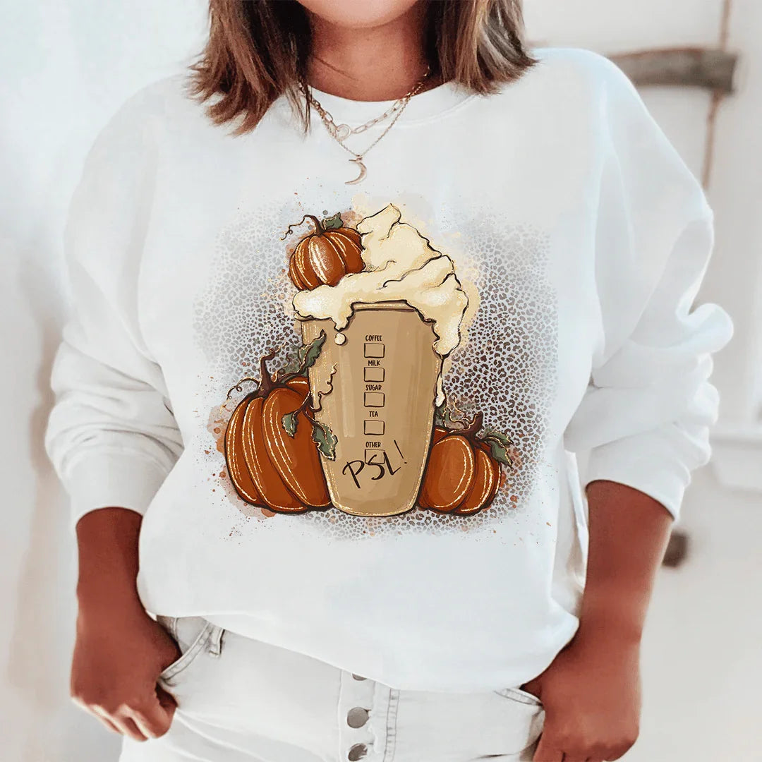 Pumpkin Spice Latte Sweatshirt