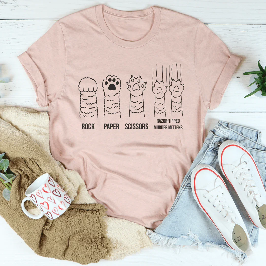Rock Paper Scissors Tee