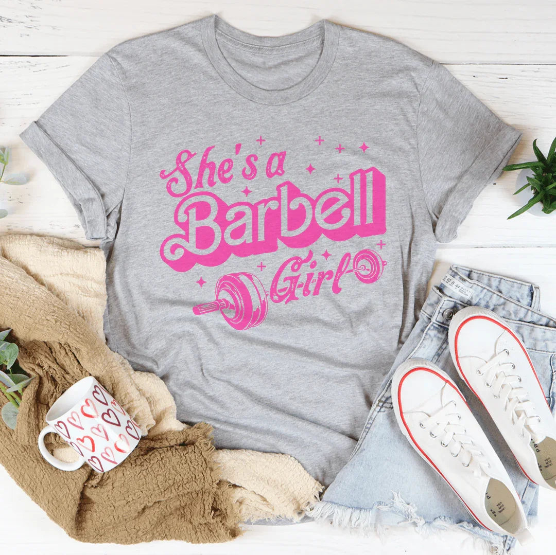She's A Barbell Girl Tee