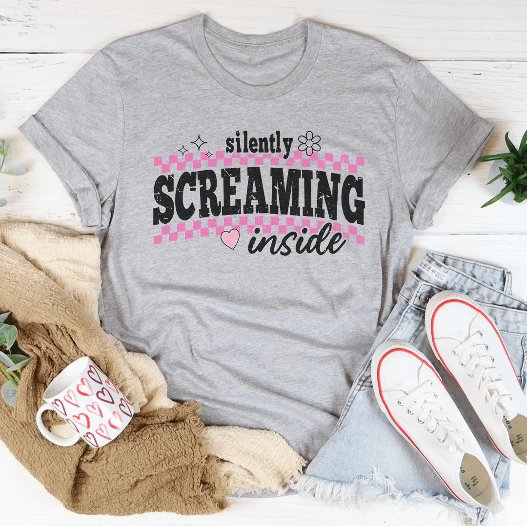 Silently Screaming Inside Tee