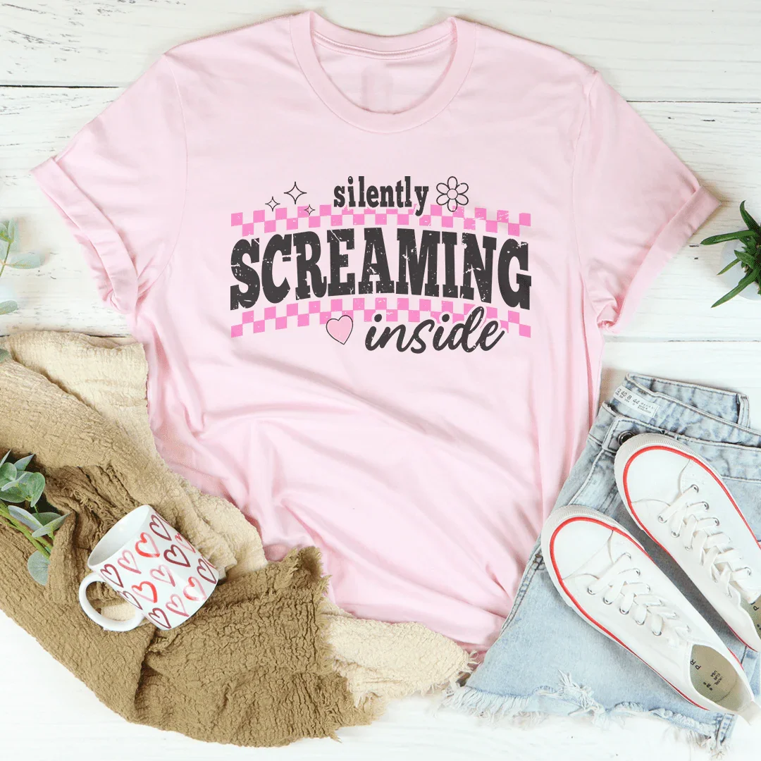 Silently Screaming Inside Tee