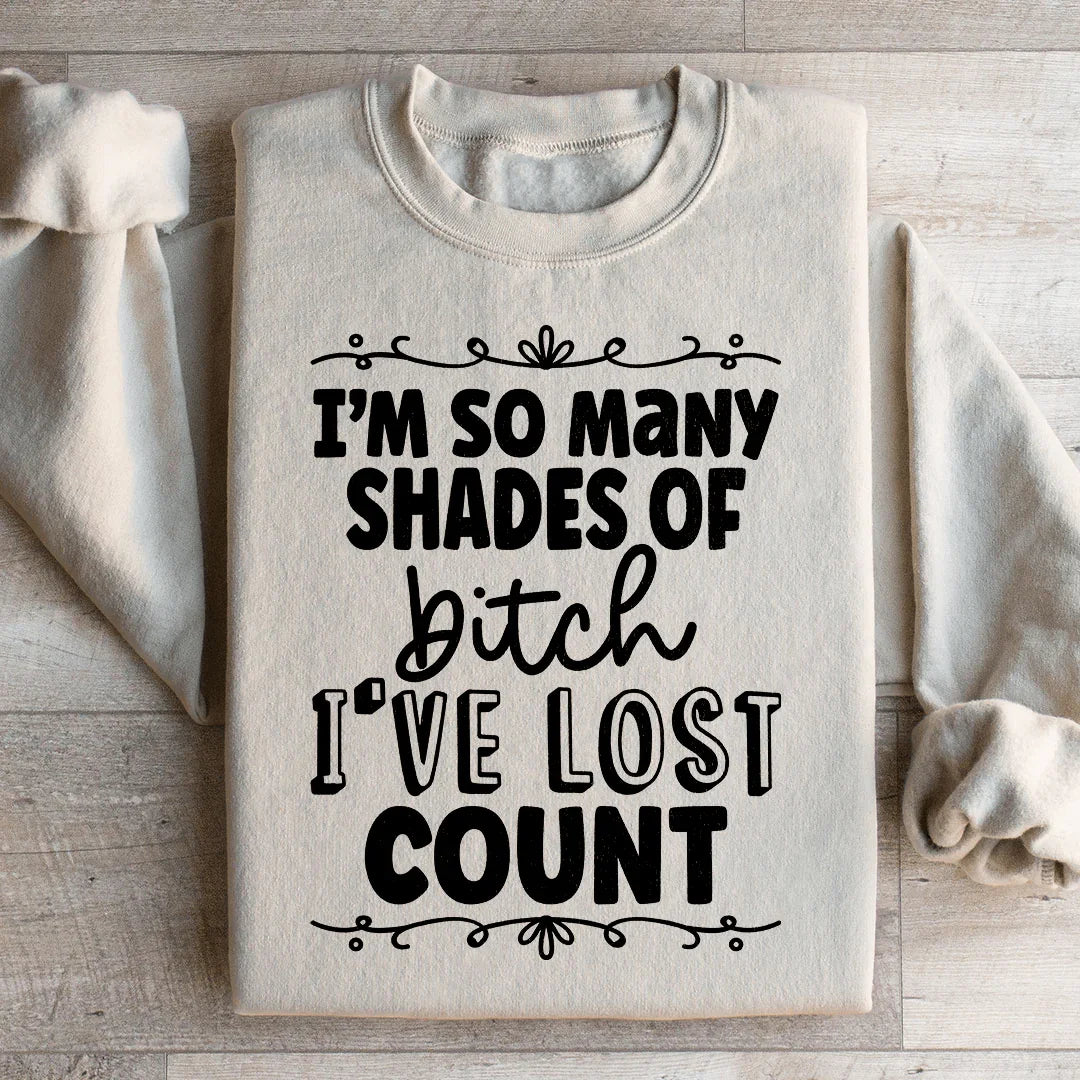 So Many Shades Sweatshirt