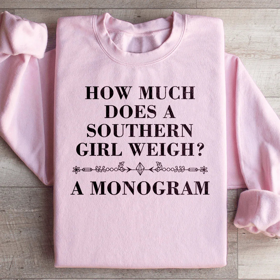 Southern Girl Monogram Sweatshirt