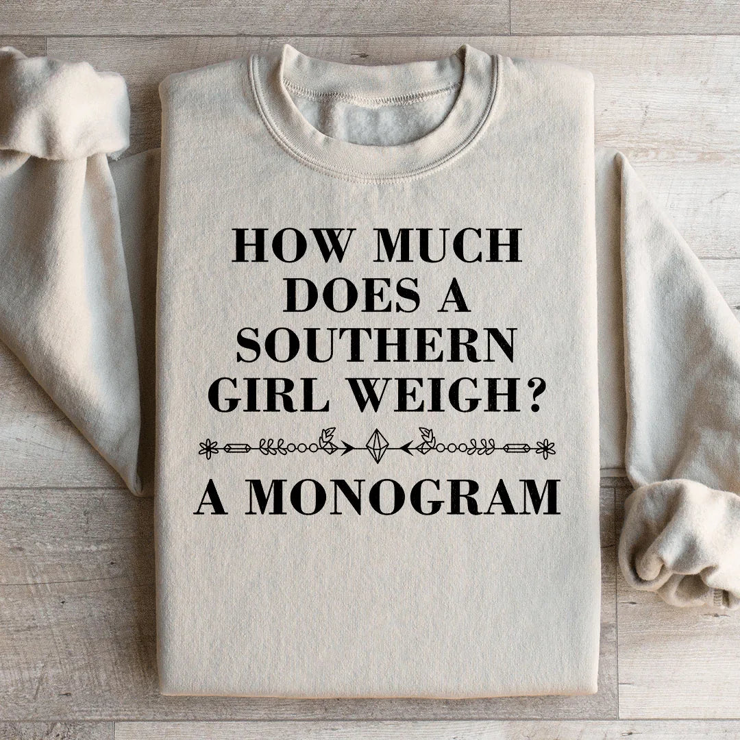 Southern Girl Monogram Sweatshirt
