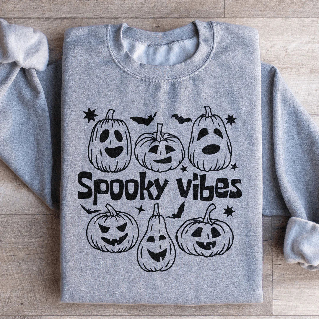 Spooky Vibes Pumpkins Sweatshirt
