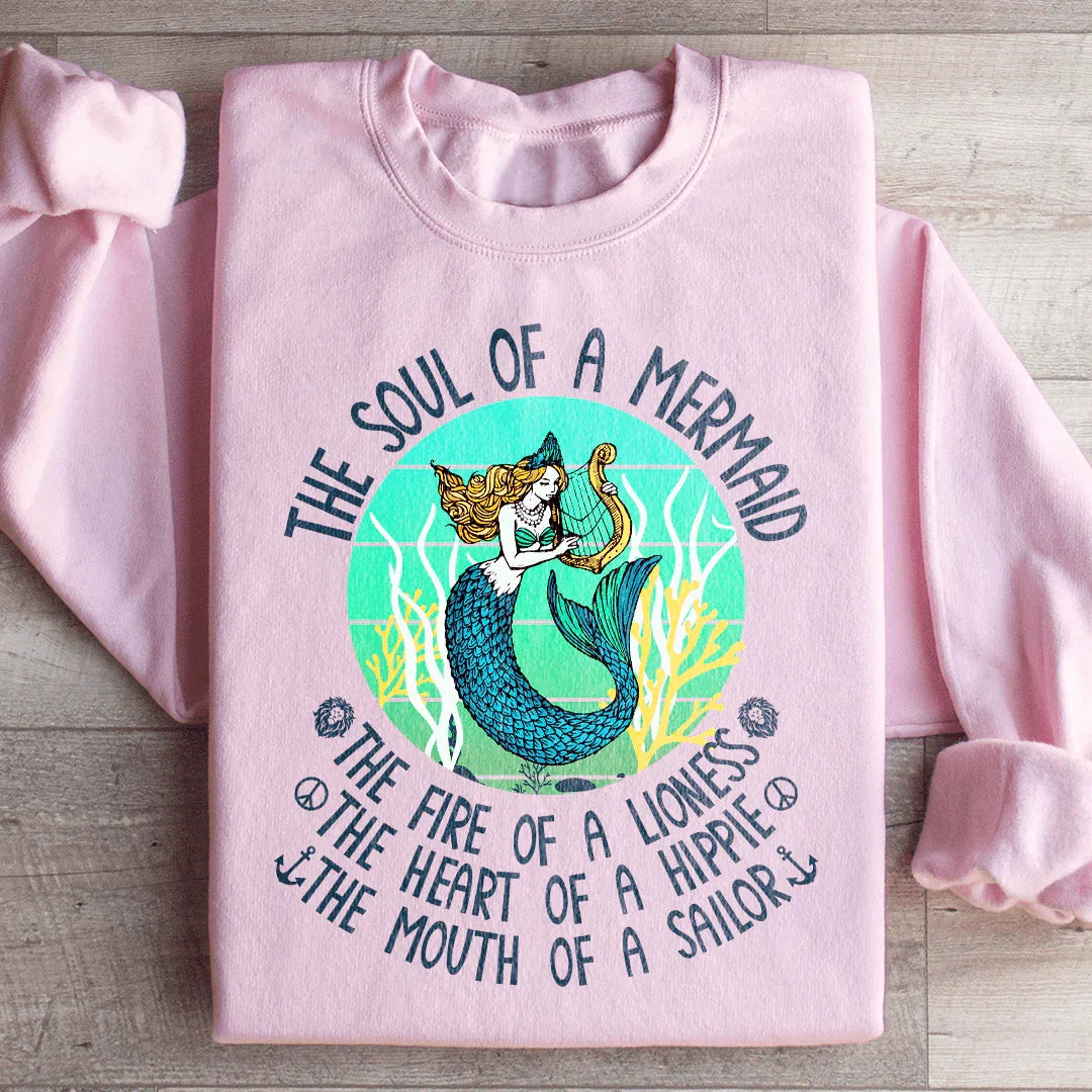 The Soul Of A Mermaid Sweatshirt