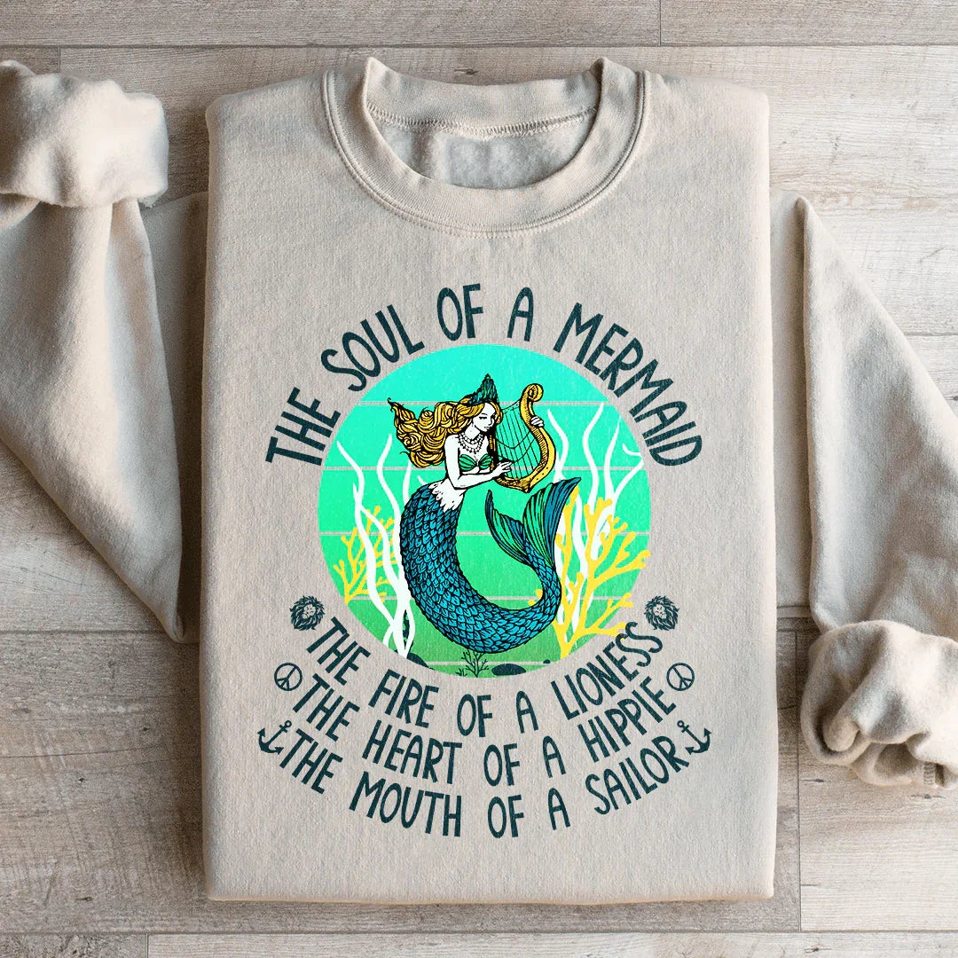 The Soul Of A Mermaid Sweatshirt