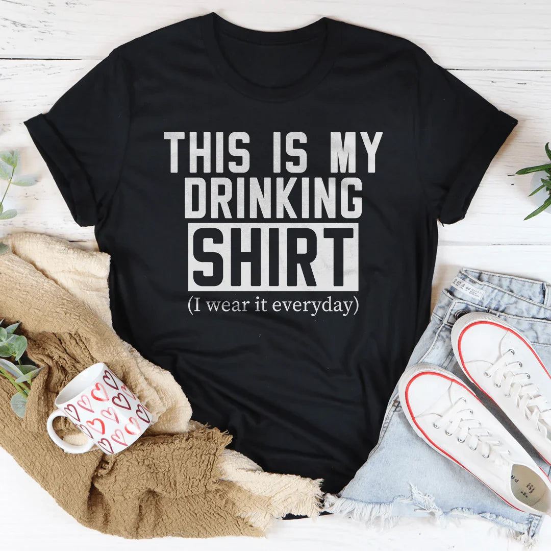 This Is My Drinking Shirt Tee